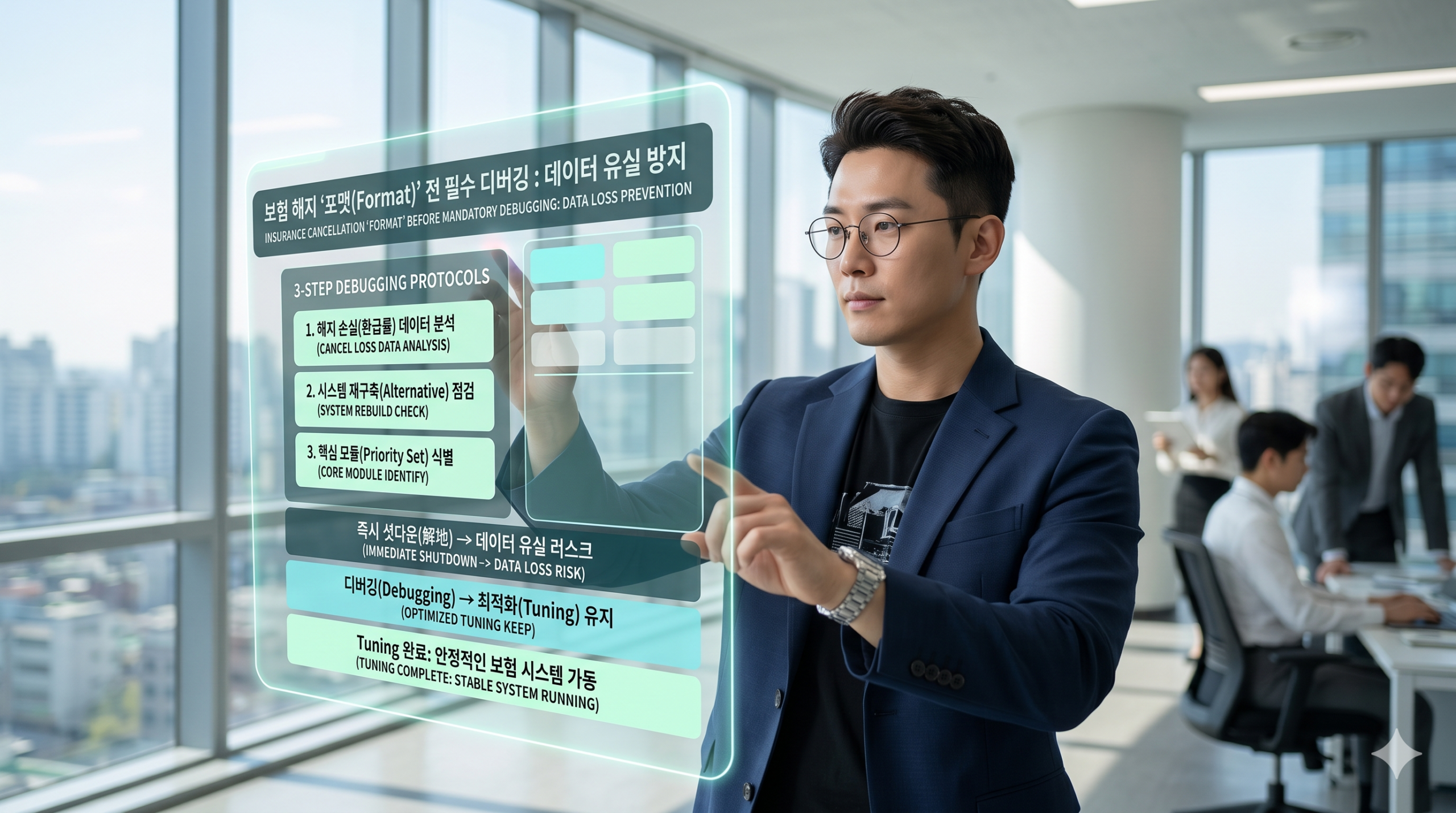 보험 해지 ‘포맷(Format)’ 전 필수 디버깅: 데이터 유실 방지를 위한 3단계 점검 로직