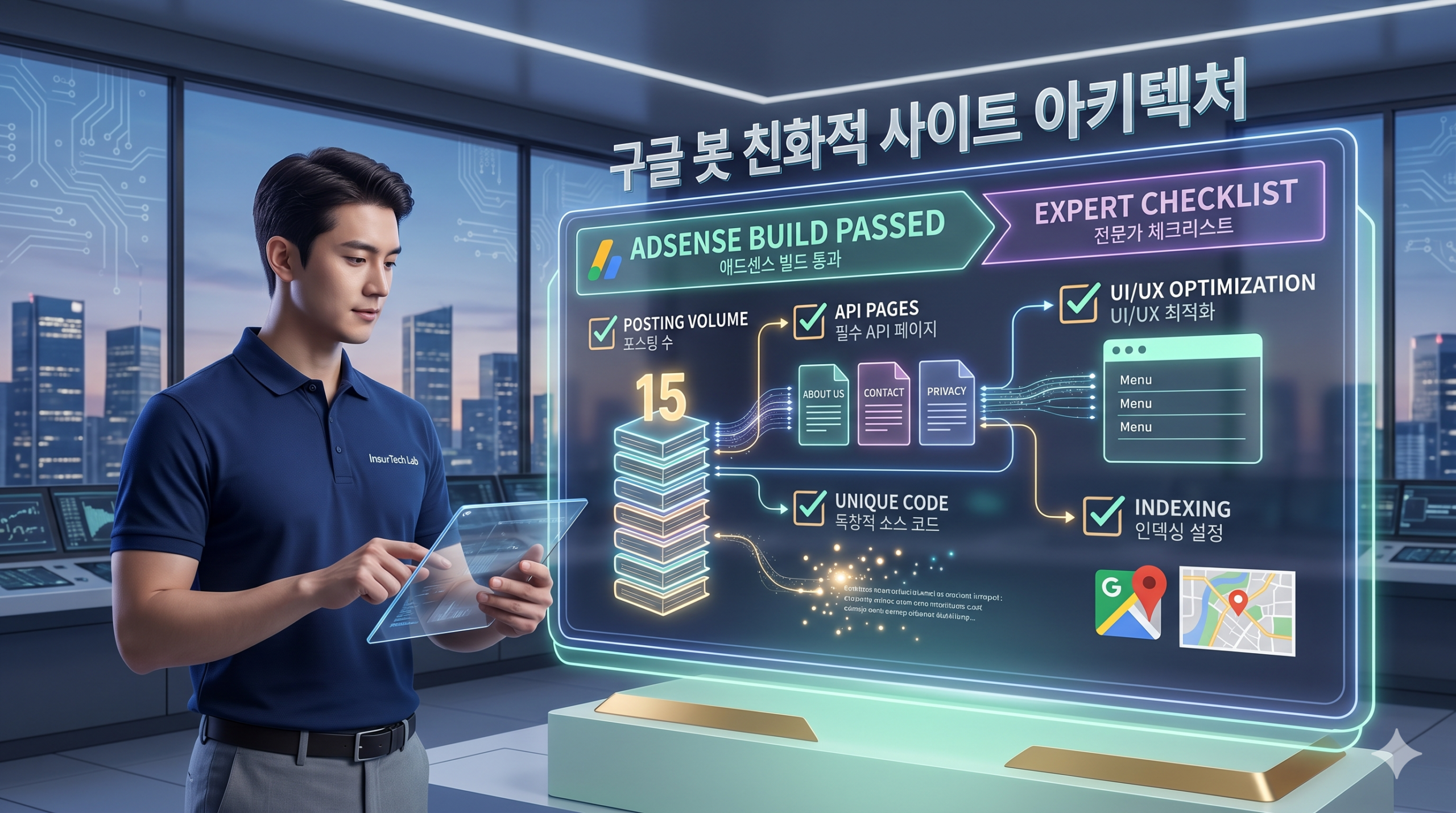 “애드센스 승인이라는 빌드(Build) 통과하기”: IT 개발자가 분석한 구글 봇(Bot) 친화적 사이트 아키텍처